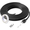 image:imageVEVOR SelfRegulating Pipe Heating Cable 80FT 5WFT Heat Tape for Pipes Roof Snow Melting Deicing Gutter and Pipe Freeze Protection12FT