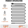 image:imageVEVOR SelfRegulating Pipe Heating Cable 80FT 5WFT Heat Tape for Pipes Roof Snow Melting Deicing Gutter and Pipe Freeze Protection12FT