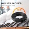 image:imageVEVOR SelfRegulating Pipe Heating Cable 80FT 5WFT Heat Tape for Pipes Roof Snow Melting Deicing Gutter and Pipe Freeze Protection50FT