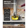image:imageVEVOR Sewer Camera 656FT Snake Cam with DVR Video Pipe Inspection Equipment 43 inch LCD Screen Industrial Borescope Endoscope Waterproof IP68 with LED Lights for Duct HAVC Drain Pipe Plumbing66ft20m