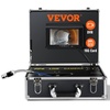 image:imageVEVOR Sewer Camera with 512Hz Locator 100ft Inspection Camera with 7 Screen amp DVR Function IP68 Camera with 12 Adjustable LEDs A 16 GB SD Card for Sewer Line Home Duct Drain Pipe Plumbing100ft