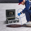 image:imageVEVOR Sewer Camera with 512Hz Locator 100ft Inspection Camera with 7 Screen amp DVR Function IP68 Camera with 12 Adjustable LEDs A 16 GB SD Card for Sewer Line Home Duct Drain Pipe Plumbing165ft50m