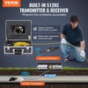 image:imageVEVOR Sewer Camera with 512Hz Locator 100ft Inspection Camera with 7 Screen amp DVR Function IP68 Camera with 12 Adjustable LEDs A 16 GB SD Card for Sewer Line Home Duct Drain Pipe Plumbing165ft50m