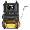 image:imageVEVOR Sewer Camera with 512Hz Locator165 ft50 m SelfLeveling Drain Inspection Camera with 9 1080P HD Screen 36X Zoom Snake Plumbing Camera with Lights12 LED 32GB SD Card for Duct Pipe230ft70m
