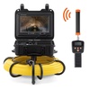 image:imageVEVOR Sewer Camera with 512Hz Locator165 ft50 m SelfLeveling Drain Inspection Camera with 9 1080P HD Screen 36X Zoom Snake Plumbing Camera with Lights12 LED 32GB SD Card for Duct Pipe300ft915m