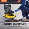 image:imageVEVOR Sewer Camera with 512Hz Locator165 ft50 m SelfLeveling Drain Inspection Camera with 9 1080P HD Screen 36X Zoom Snake Plumbing Camera with Lights12 LED 32GB SD Card for Duct Pipe393ft120m