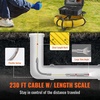 image:imageVEVOR Sewer Camera with 512Hz Locator165 ft50 m SelfLeveling Drain Inspection Camera with 9 1080P HD Screen 36X Zoom Snake Plumbing Camera with Lights12 LED 32GB SD Card for Duct Pipe230ft70m