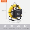 image:imageVEVOR Sewer Camera with 512Hz Locator165 ft50 m SelfLeveling Drain Inspection Camera with 9 1080P HD Screen 36X Zoom Snake Plumbing Camera with Lights12 LED 32GB SD Card for Duct Pipe393ft120m