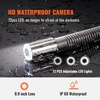 image:imageVEVOR Sewer Camera with 512Hz Locator165 ft50 m SelfLeveling Drain Inspection Camera with 9 1080P HD Screen 36X Zoom Snake Plumbing Camera with Lights12 LED 32GB SD Card for Duct Pipe165ft50m
