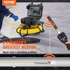 image:imageVEVOR Sewer Camera with 512Hz Locator165 ft50 m SelfLeveling Drain Inspection Camera with 9 1080P HD Screen 36X Zoom Snake Plumbing Camera with Lights12 LED 32GB SD Card for Duct Pipe300ft915m