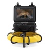 image:imageVEVOR Sewer Camera with 512Hz Locator165 ft50 m SelfLeveling Drain Inspection Camera with 9 1080P HD Screen 36X Zoom Snake Plumbing Camera with Lights12 LED 32GB SD Card for Duct Pipe300ft915m
