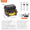 image:imageVEVOR Sewer Camera with 512Hz Locator165 ft50 m SelfLeveling Drain Inspection Camera with 9 1080P HD Screen 36X Zoom Snake Plumbing Camera with Lights12 LED 32GB SD Card for Duct Pipe230ft70m