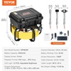 image:imageVEVOR Sewer Camera with 512Hz Locator165 ft50 m SelfLeveling Drain Inspection Camera with 9 1080P HD Screen 36X Zoom Snake Plumbing Camera with Lights12 LED 32GB SD Card for Duct Pipe98ft30m
