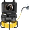 image:imageVEVOR Sewer Camera with 512Hz Locator165 ft50 m SelfLeveling Drain Inspection Camera with 9 1080P HD Screen 36X Zoom Snake Plumbing Camera with Lights12 LED 32GB SD Card for Duct Pipe165ft50m