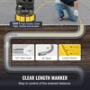 image:imageVEVOR Sewer Camera with 512Hz Locator165 ft50 m SelfLeveling Drain Inspection Camera with 9 1080P HD Screen 36X Zoom Snake Plumbing Camera with Lights12 LED 32GB SD Card for Duct Pipe165ft50m