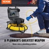 image:imageVEVOR Sewer Camera with 512Hz Locator165 ft50 m SelfLeveling Drain Inspection Camera with 9 1080P HD Screen 36X Zoom Snake Plumbing Camera with Lights12 LED 32GB SD Card for Duct Pipe300ft915m