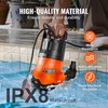 image:imageVEVOR Sump Pump Submersible 13 HP 2450 GPH High Flow 30 ft Head Submersible Water Pump Thermoplastic Sump Pump with 10 ft Power Cord for Draining Water from Pool Garden Pond Basement10 HP