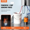 image:imageVEVOR Tankless Water Heater Flushing Kit Water Heater Flush Kit With Efficient Pump 5 Gallon Pail 2 Hoses Wrench and Adapter Anticorrosion5 Gal