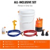 image:imageVEVOR Tankless Water Heater Flushing Kit Water Heater Flush Kit With Efficient Pump 5 Gallon Pail 2 Hoses Wrench and Adapter Anticorrosion5 Gal