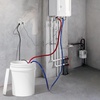 image:imageVEVOR Tankless Water Heater Flushing Kit Water Heater Flush Kit With Efficient Pump 5 Gallon Pail 2 Hoses Wrench and Adapter Anticorrosion5 Gal
