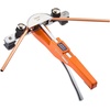 image:imageVEVOR Tubing Bender Kit 14 to 78 Inch Compact Ratcheting Tube Pipe Bender ForwardReverse Hand Bending Tool with 7 Color Aluminium Alloy Dies for Copper HVAC Air Conditioning RefrigerationSilver