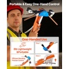image:imageVEVOR Tubing Bender Kit 14 to 78 Inch Compact Ratcheting Tube Pipe Bender ForwardReverse Hand Bending Tool with 7 Color Aluminium Alloy Dies for Copper HVAC Air Conditioning RefrigerationMulticolor