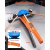 image:imageVEVOR Tubing Bender Kit 14 to 78 Inch Compact Ratcheting Tube Pipe Bender Ratchet Hand Bending Tool with 7 Color Aluminium Alloy Dies HVAC Tools for Copper HVAC Air Conditioning RefrigerationMulticolor