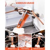 image:imageVEVOR Tubing Bender Kit 14 to 78 Inch Compact Ratcheting Tube Pipe Bender Ratchet Hand Bending Tool with 7 Color Aluminium Alloy Dies HVAC Tools for Copper HVAC Air Conditioning RefrigerationSilver