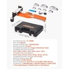 image:imageVEVOR Tubing Bender Kit 14 to 78 Inch Compact Ratcheting Tube Pipe Bender Ratchet Hand Bending Tool with 7 Color Aluminium Alloy Dies HVAC Tools for Copper HVAC Air Conditioning RefrigerationSilver