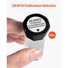 image:imageVEVOR Turbidity Meter 01000 NTU Measuring Range ISO 7027 Compliant Portable Red Light Turbidimeter Quick Reading with Calibration Solutions Sample Vials and Carry Case for Field and Plant4PcsWhite