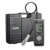 image:imageVEVOR Turbidity Meter 01000 NTU Measuring Range ISO 7027 Compliant Portable Red Light Turbidimeter Quick Reading with Calibration Solutions Sample Vials and Carry Case for Field and Plant00500 mgL