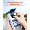 image:imageVEVOR Turbidity Meter 01000 NTU Measuring Range ISO 7027 Compliant Portable Red Light Turbidimeter Quick Reading with Calibration Solutions Sample Vials and Carry Case for Field and Plant01000 NTURed