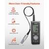 image:imageVEVOR Turbidity Meter 01000 NTU Measuring Range ISO 7027 Compliant Portable Red Light Turbidimeter Quick Reading with Calibration Solutions Sample Vials and Carry Case for Field and Plant00500 mgL