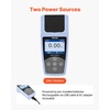 image:imageVEVOR Turbidity Meter 01000 NTU Measuring Range ISO 7027 Compliant Portable Red Light Turbidimeter Quick Reading with Calibration Solutions Sample Vials and Carry Case for Field and Plant01000 NTUWhite