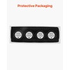 image:imageVEVOR Turbidity Meter 01000 NTU Measuring Range ISO 7027 Compliant Portable Red Light Turbidimeter Quick Reading with Calibration Solutions Sample Vials and Carry Case for Field and Plant4PcsWhite