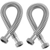 image:imageVEVOR Water Heater Kit 24 Inch Length Water Heater Flex Connector Waters Heaters Installation Kit with 1 FIP x 1 FIP Inlet amp Outlet Connection for Bathroom Kitchen Laundry Room Boiler Room