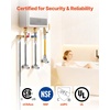image:imageVEVOR Water Heater Kit 34 Inch Cold amp Hot Water Plumbing Repair Kit with 600 WOG Isolation Valves Pressure Relief Valve Ball Valve Gas Hose Compatible with Most Tankless Waters Heater Brands
