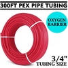image:imageVevor 34 X 300Ft PEX Tubing Oxygen Barrier O2 EVOH PexB Red Hydronic Radiant Floor Heat Heating System Pex Pipe Pex Tube 34 O2Barrier 300FtRed Tools amp Home ImprovementRed