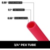 image:imageVevor 34 X 300Ft PEX Tubing Oxygen Barrier O2 EVOH PexB Red Hydronic Radiant Floor Heat Heating System Pex Pipe Pex Tube 34 O2Barrier 300FtRed Tools amp Home ImprovementRed