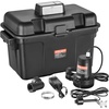 image:imageVEVOR Basement Emergency BackUp Sump Pump 2000GPH 017 HP Backup Sump Pump System with 15V Adapter Float Switch 24HouraDay Monitoring Controller Alerts and Charger Black