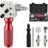 image:imageVEVOR Brake Line Flaring Tool Kit 45 Single amp Double Flare Tool for 316 14 Copper Tubing  with 2 Forming Dies Deburring Tool amp Toolbox for Automotive Brake Hydraulic Line Repair