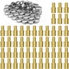 image:imageVEVOR Brass Pipe Fittings ClampstyleStraightThrough12 50PCSStraightThrough