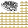 image:imageVEVOR Brass Pipe Fittings ClampstyleStraightThrough12 50PCSTee