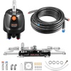 image:imageVEVOR Hydraulic Steering Kit 200 HP Marine Boat Hydraulic Steering System with 69 MPa1000 psi Helm Pump TwoWay Lock Cylinder and 26ft HighStrength Hoses for Single Station SingleEngine Use300 HP 26 FT Hose