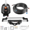 image:imageVEVOR Hydraulic Steering Kit 200 HP Marine Boat Hydraulic Steering System with 69 MPa1000 psi Helm Pump TwoWay Lock Cylinder and 26ft HighStrength Hoses for Single Station SingleEngine Use200 HP 26 FT Hose