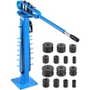 image:imageVEVOR Manual Bending Machine Pipe Tube Bender with 14 Bending Dies 200 HeavyDuty Tube Bending Tool for Copper Aluminum Iron Pipes Ideal for HVAC Air Conditioning Refrigerator Auto Repair7 Round and 7 Square Tubes