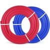 image:imageVEVOR Oxygen Barrier PEX Tubing 500Ft Red 58 Inch PEX Pipe Radiant Heat Floor O2 EVOH PexB Heat Durable Plumbing Flexible for Residential Commercial Heating Plumbing300Ft 12 Red  300Ft 12 Blue