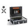 image:imageVEVOR Sewer Camera with 512Hz Locator 100ft Inspection Camera with 7 Screen amp DVR Function IP68 Camera with 12 Adjustable LEDs A 16 GB SD Card for Sewer Line Home Duct Drain Pipe Plumbing100ft