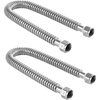 image:imageVEVOR Water Heater Kit 24 Inch Length Water Heater Flex Connector Waters Heaters Installation Kit with 34 FIP x 34 FIP Inlet amp Outlet Connection for Bathroom Kitchen Laundry Room Boiler Room