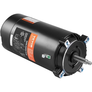 image:imageVEVOR 15 HP Pool Pump Motor 56J Frame 115V136 Amps230V68 Amps 3450 RPM 60Hz 13 Service Factor 90F250V Capacitor CCW Rotation Round Flange Replacement Motor15 HP